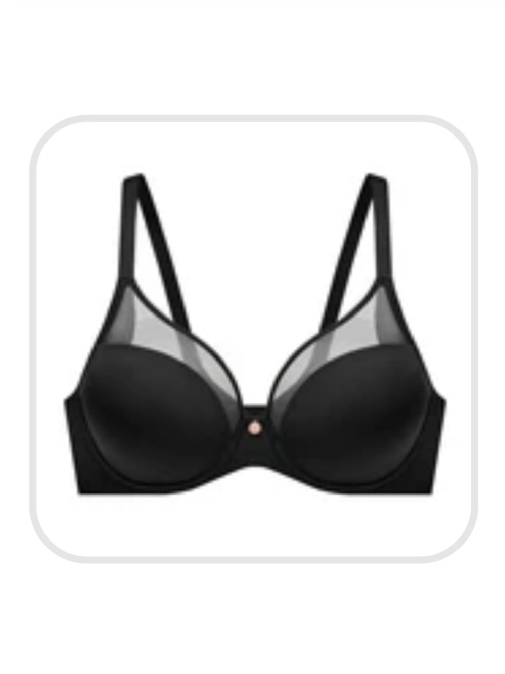 Understance Mesh Contour FlexWire Plunge Bra 32G